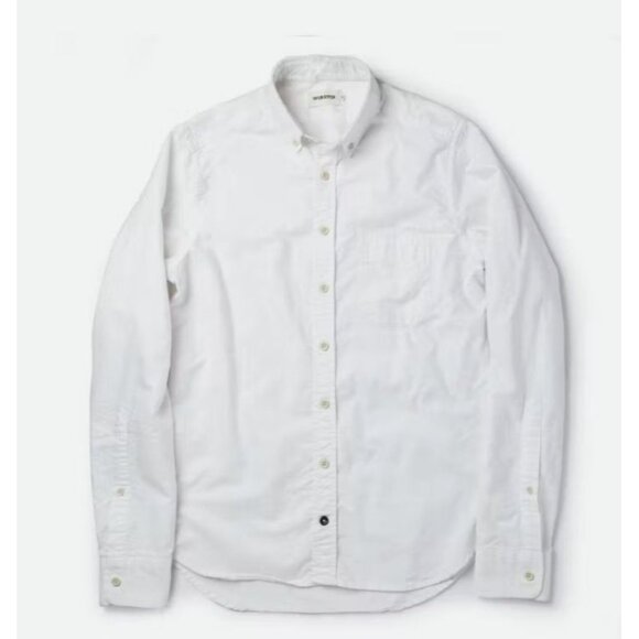 Taylor Stitch The Jack In Oxford White Men's Button Down Shirt Size M 40 - Picture 1 of 6